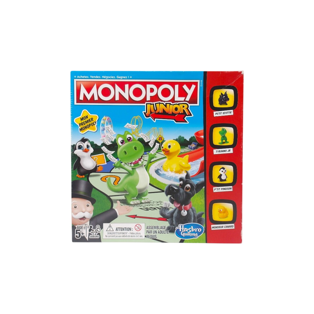 Monopoly - Edition junior- Édition 2017 Comme neuf -  reconditionné disponible sur Label Emmaüs